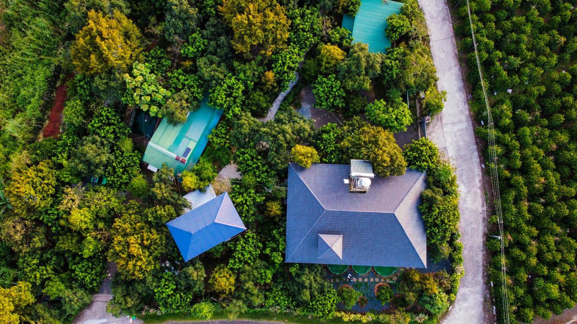 Homestay Vuon Trai Cay Nhiet Doi Vo Uu Garden Bao Loc Buitenkant foto